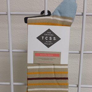 Critical Slide Society - Men's Socks- Transit  - Tidal Foam Size 11-14